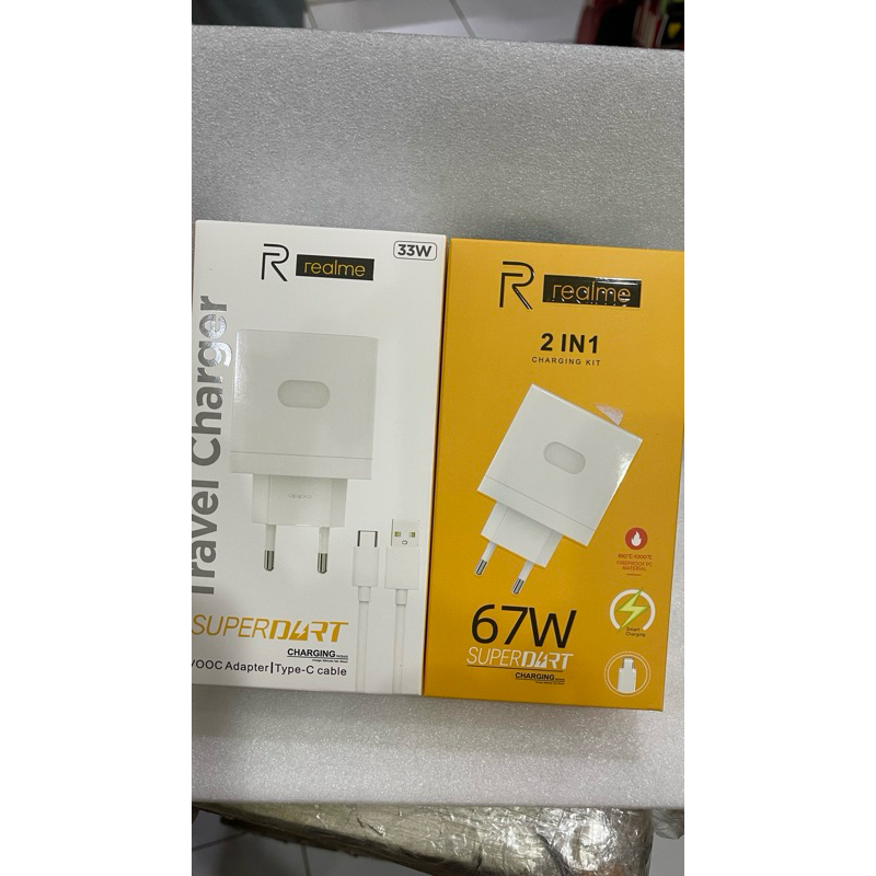 Charger  Realme 33W / 67W Original Superdart charging
