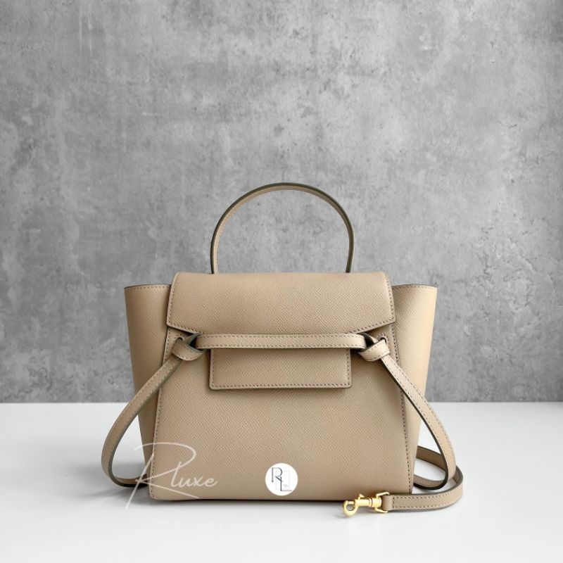 [Pre-Order] Tas Wanita RoyaleLuxe Belt Nano Bag in Beige