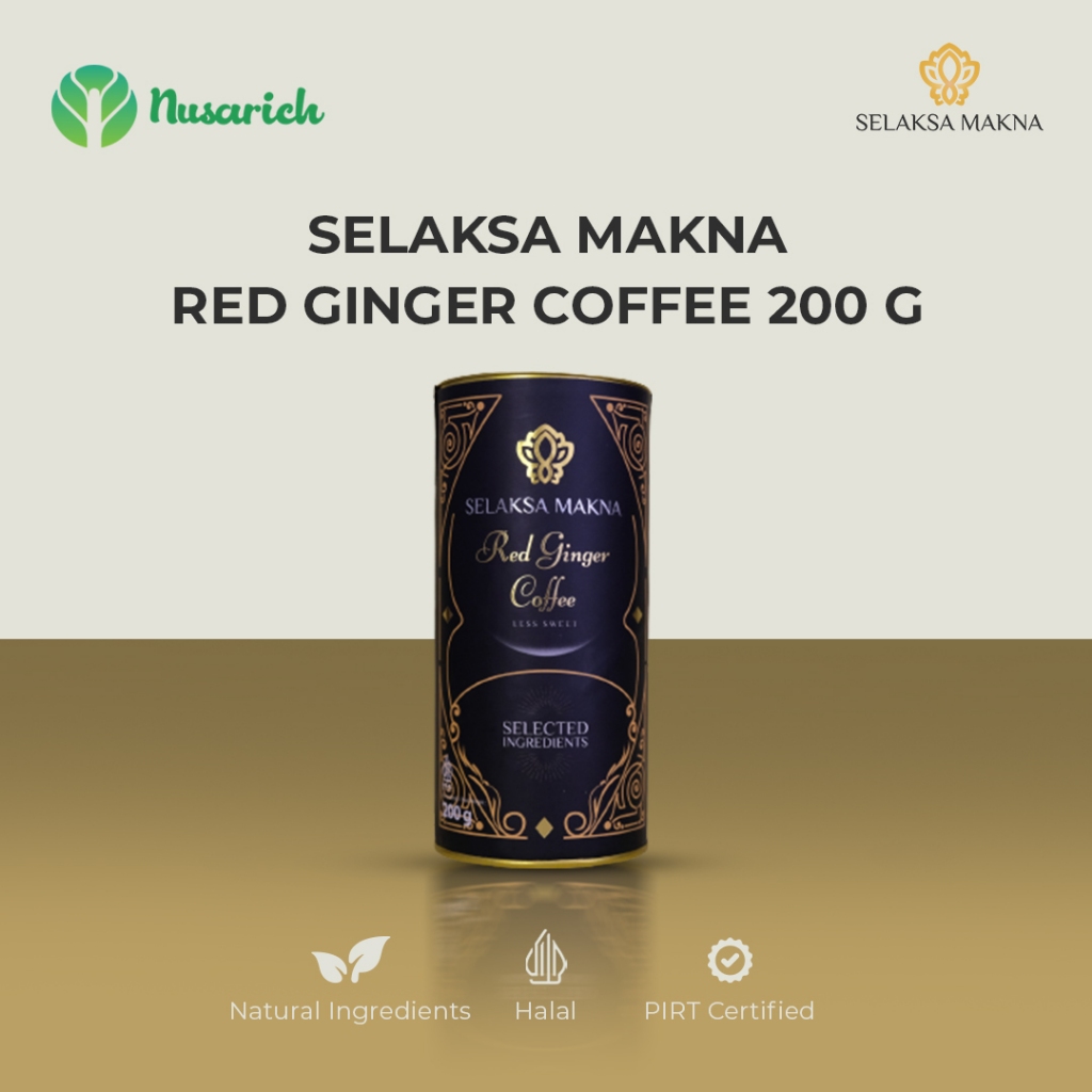 

Selaksa Makna Red Ginger Coffee Can 200
