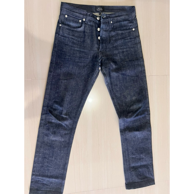jean APC petit standard jean droit etroit etroit denim