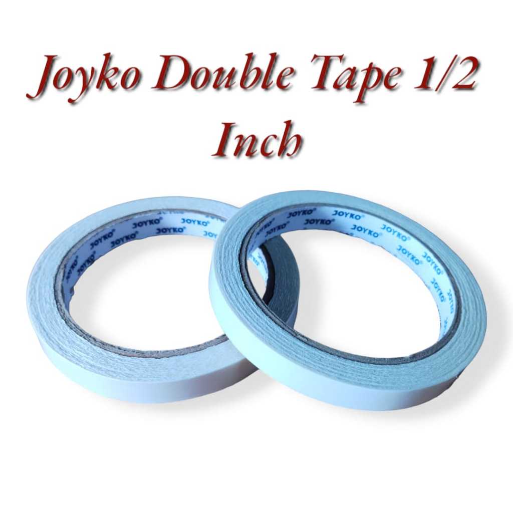 

Joyko Double Tape Kertas 1/2 Inch X 12 Mm X 15 Yard