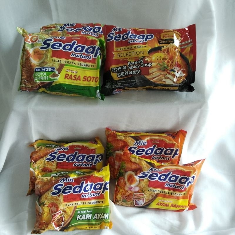 

Mie Sedap Instan Kuah All Varian 2×70gr