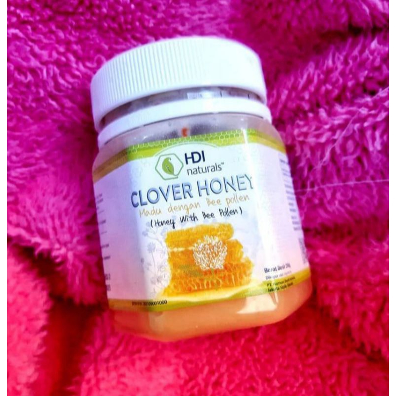 

madu clover honey 250gr ori exp 2028 free sendok kayu