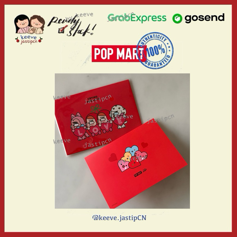 

<READY STOCK> POPMART CRYBABY CRYING FOR LOVE GIFT CARD NOTE MESSAGE CARD