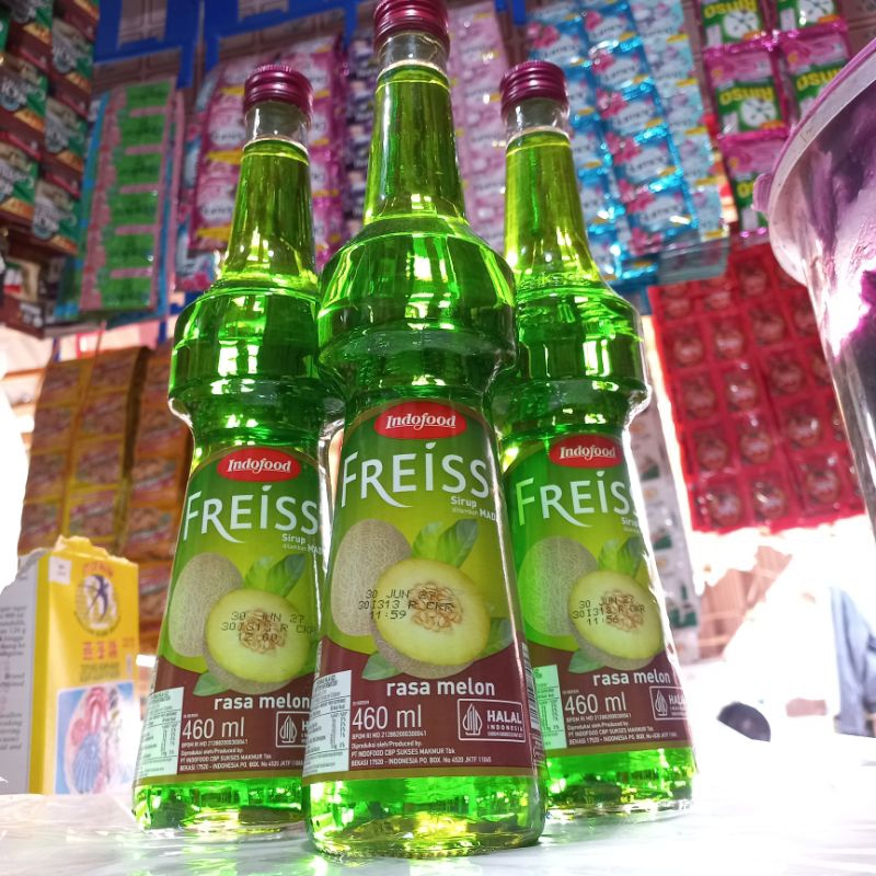 

Indofood/FREISS sirup Rasa MELON 1botol 460ml