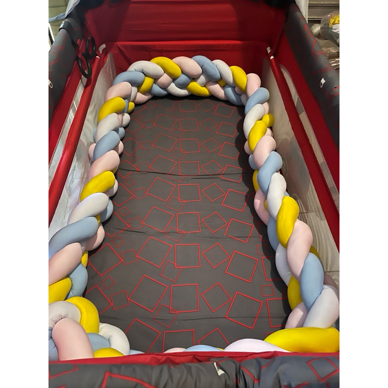 kepang 4 warna ; (3 meter); (3,2 meter); (3,5 meter); (3,8 meter) dan 4 meter)