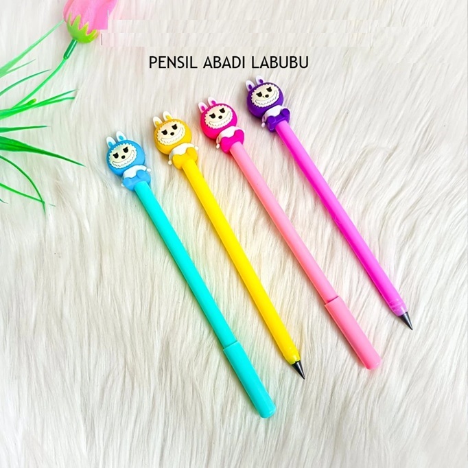 

PENSIL ABADI LABUBU GRAPHITE INFINITE PENCIL TIDAK GAMPANG PATAH ALAT TULIS