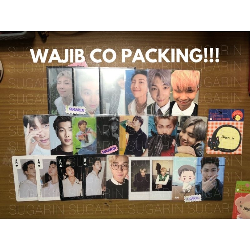 [READY STOCK] OFFICIAL PHOTOCARD MPC RM/KIM NAMJOON/KNJ BTS LIGHTS THE BEST DICON GOES ON RPC  DECOK