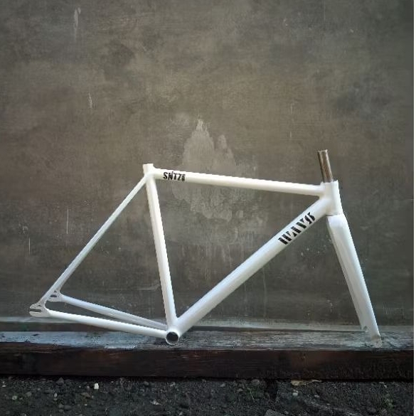 WAYS 2.0 frame+fork fixie Modern SNTZ pursuit do mepet, las halus + cover