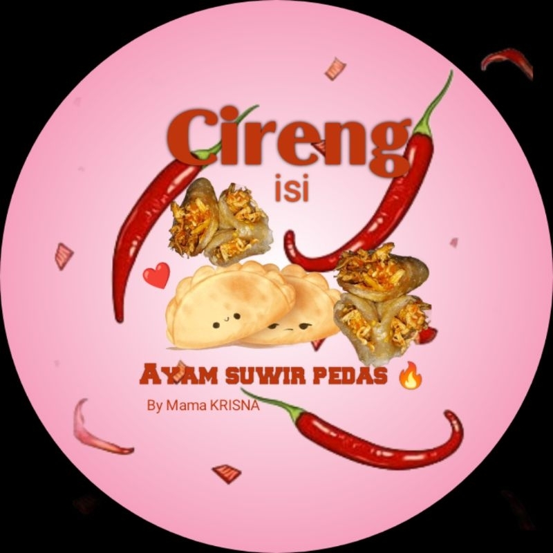 

Cireng isi ayam suwir