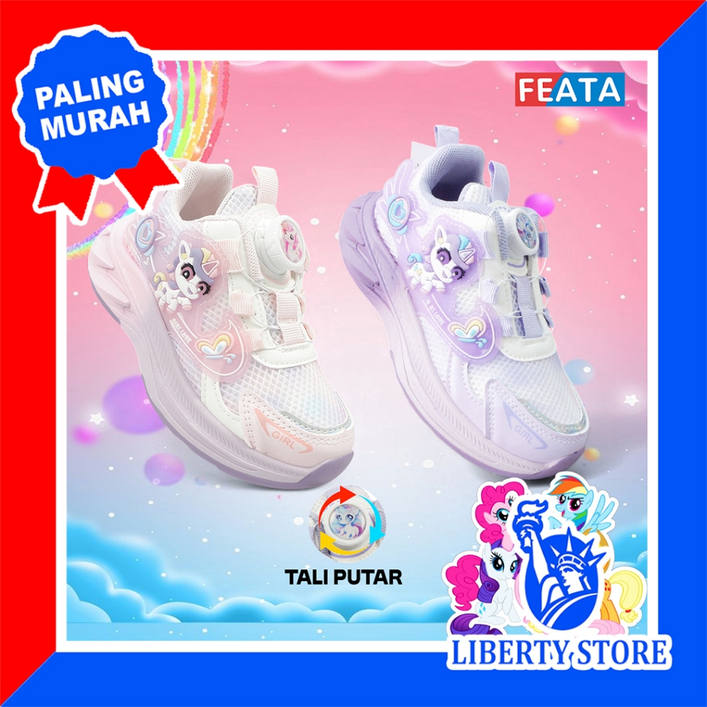 Sepatu Sneakers Anak Cowok Cewek Kekinian FEATA FTA3180