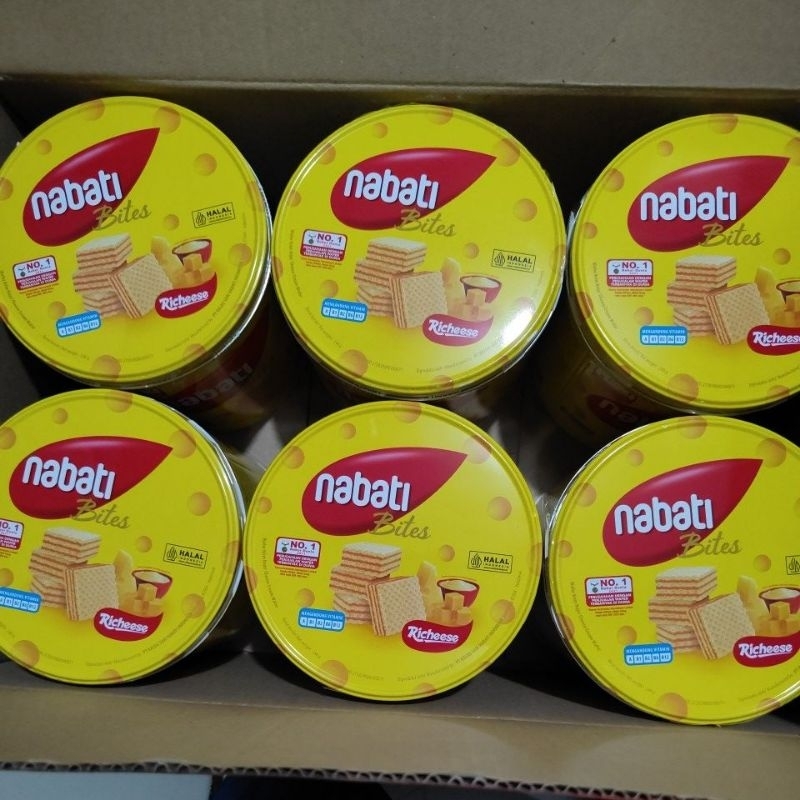 

Nabati Kaleng 240gr 1 Dus Isi 6 Exp 26-Nov-2025