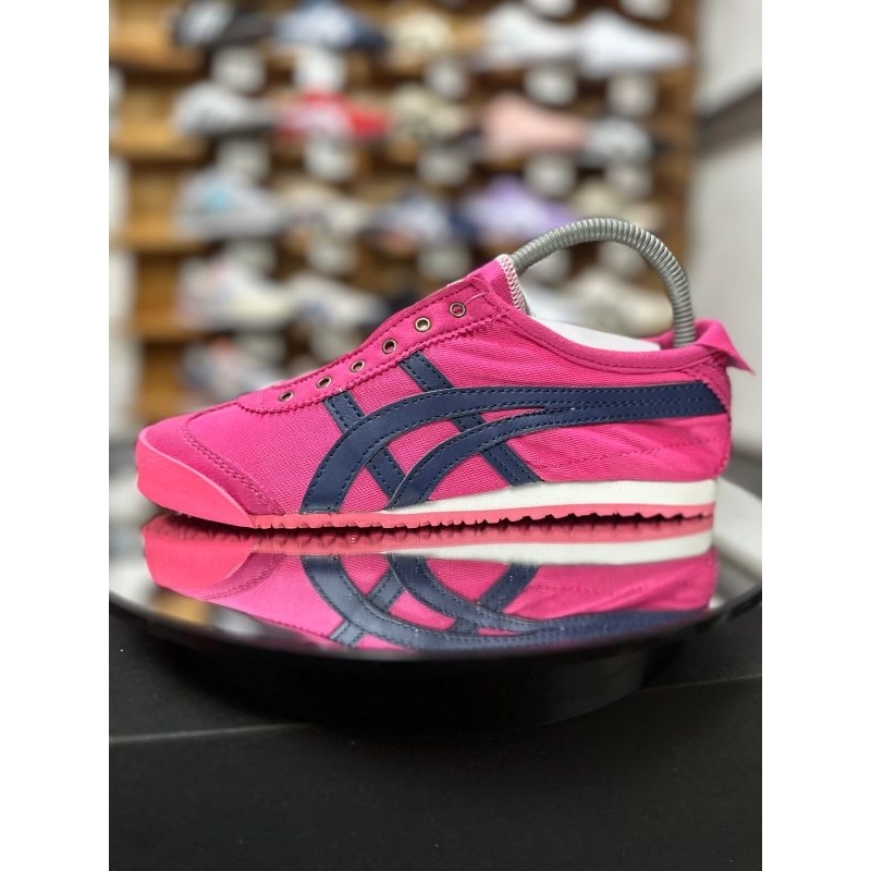 sepatu onit slip on pink fanta