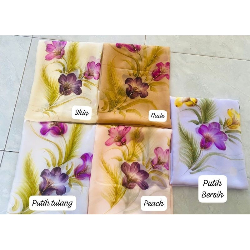 kain kebaya lukis atasan tradisional kebaya Bali setelan baju Bali kebaya bali