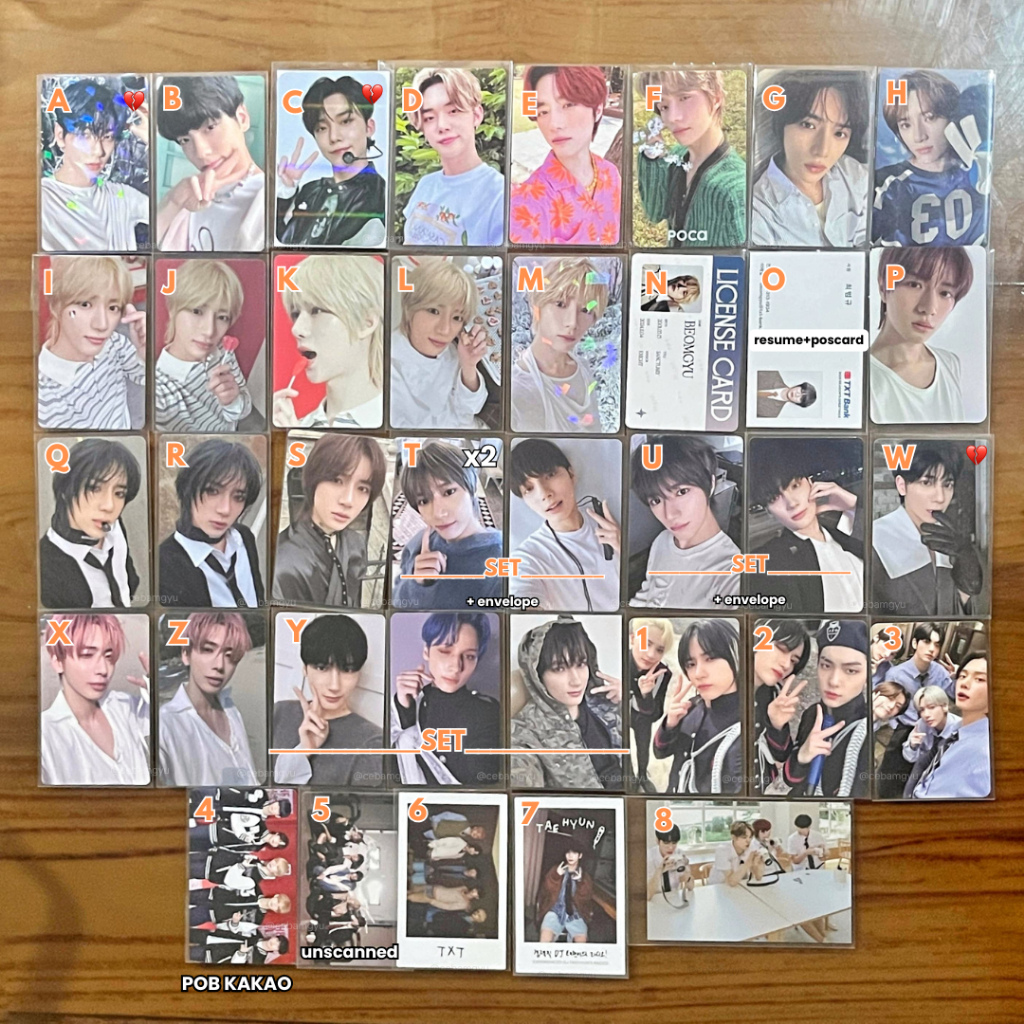 PC Official TXT Soobin Yeonjun Beomgyu Taehyun Hueningkai Tomorrow x Together