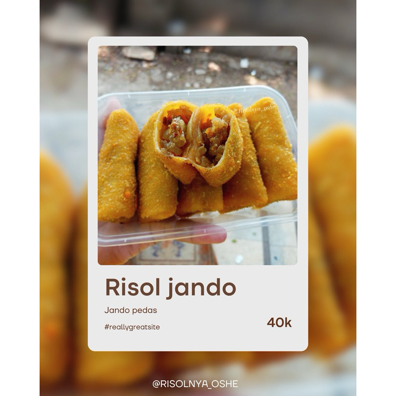 

RISOL NYA OSHE