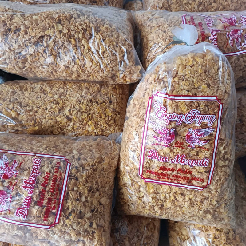 

emping jagung pedas manis kiloan