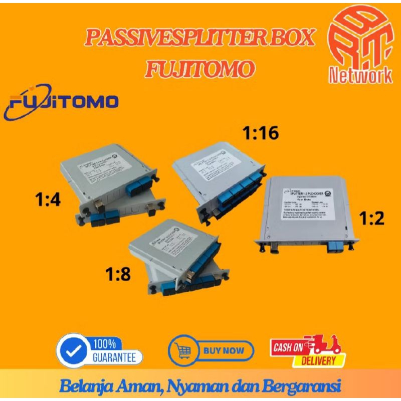 PASSIVE SPLITTER BOX SC/UPC FUJITOMO