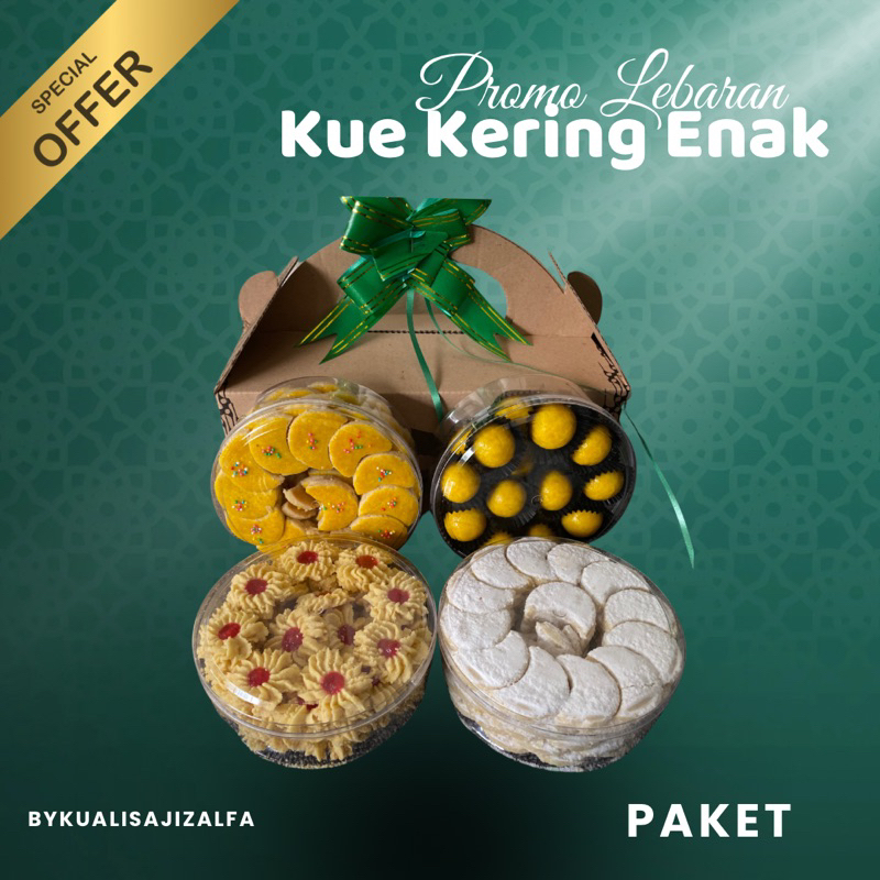 

PAKET KUE KERING LEBARAN/PAKET KUE ENAK/PAKET KUE PREMIUM/PAKET KUE MURAH/PKAET NASTAR ENAK/PROMO LEBARAN/BINGKISAN LEBARAN CANTIK/KUE HANTARAN