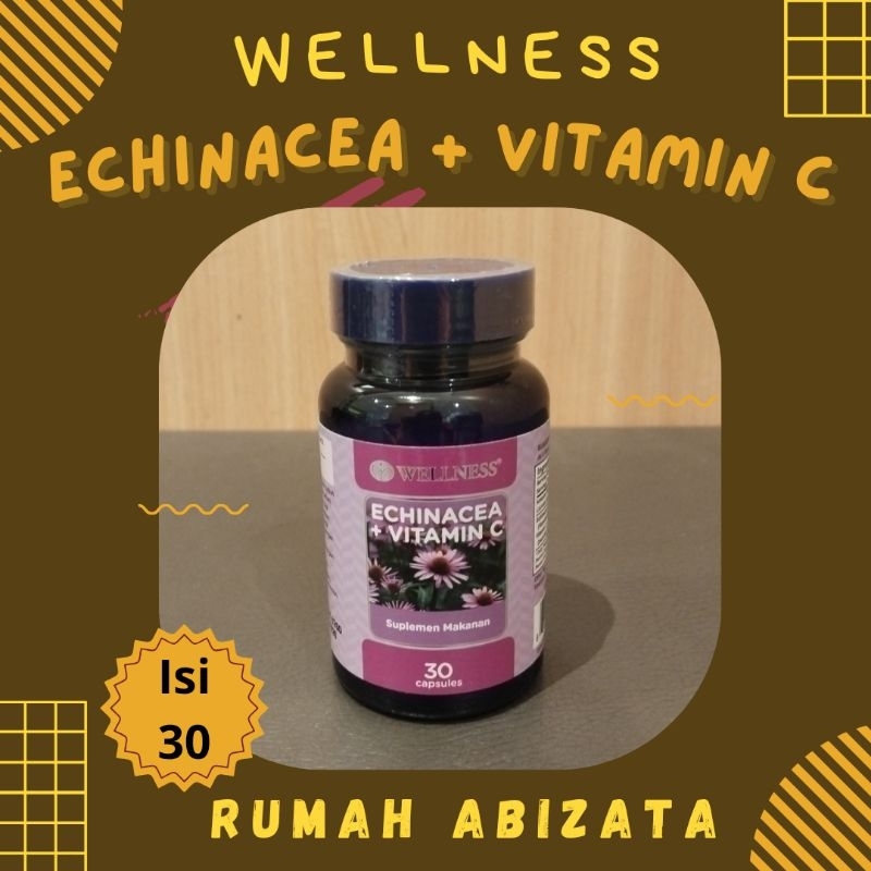 WELLNESS ECHINACEA + VITAMIN C 30 Capsule