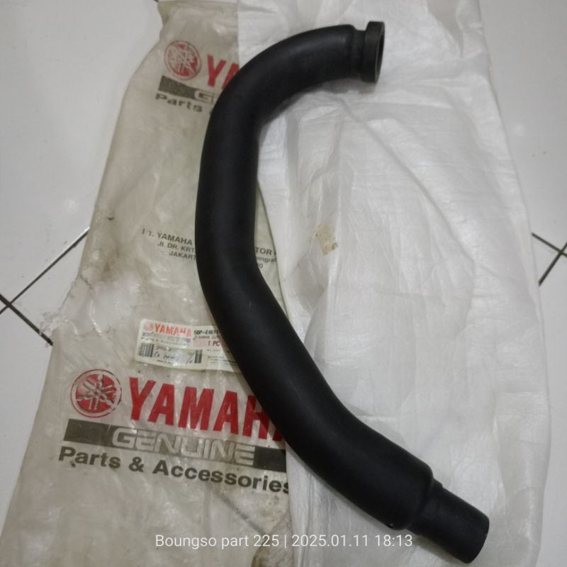LEHER KNALPOT SCORPIO Z ORIGINAL HITAM