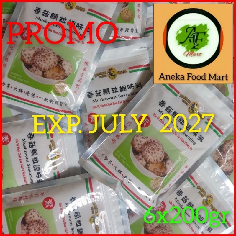 

Kaldu Jamur Mamata Brand 200gr/ Mamata Mushroom Seasoning/ Kaldu Jamur non MSG/ Mushroom Seasoning Powder/ Mokoceng/ Kaldu Jamur/ Totole/ sunbay/ Herring Brand/ Penyedap masakan/ Bumbu kaldu/ vegetalk kaldu jamur