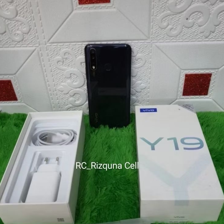 VIVO Y19 6/128 Second Fullset Ori Bekas Garansi Resmi