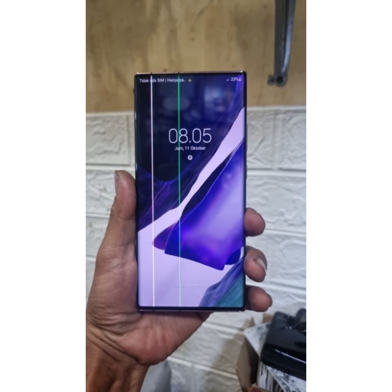 lcd samsung not 20 ultra line 2