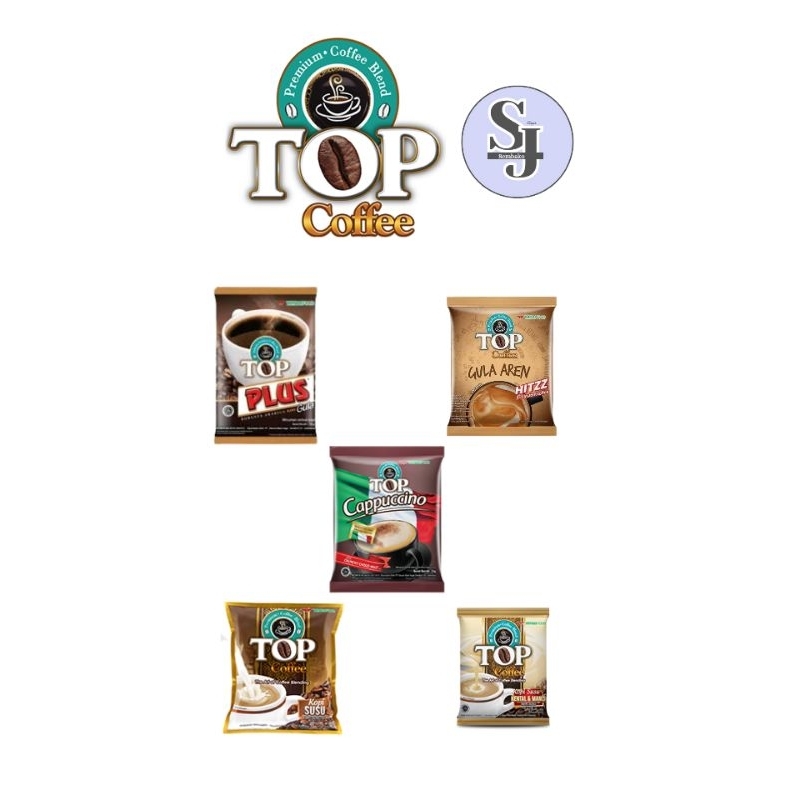 

TOP Kopi Cappucino 25gr Renteng/Gula Aren/TOP Plus/TOP Susu/TOP Susu KM