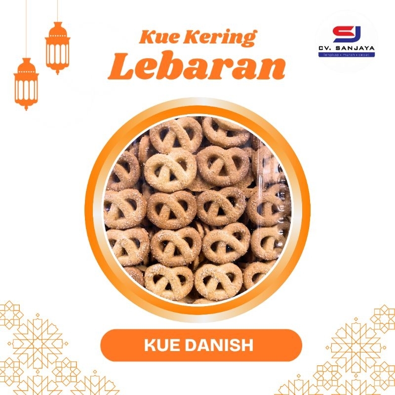 

[KEMASAN TOPLES] KUE KERING MONDE DANISH
