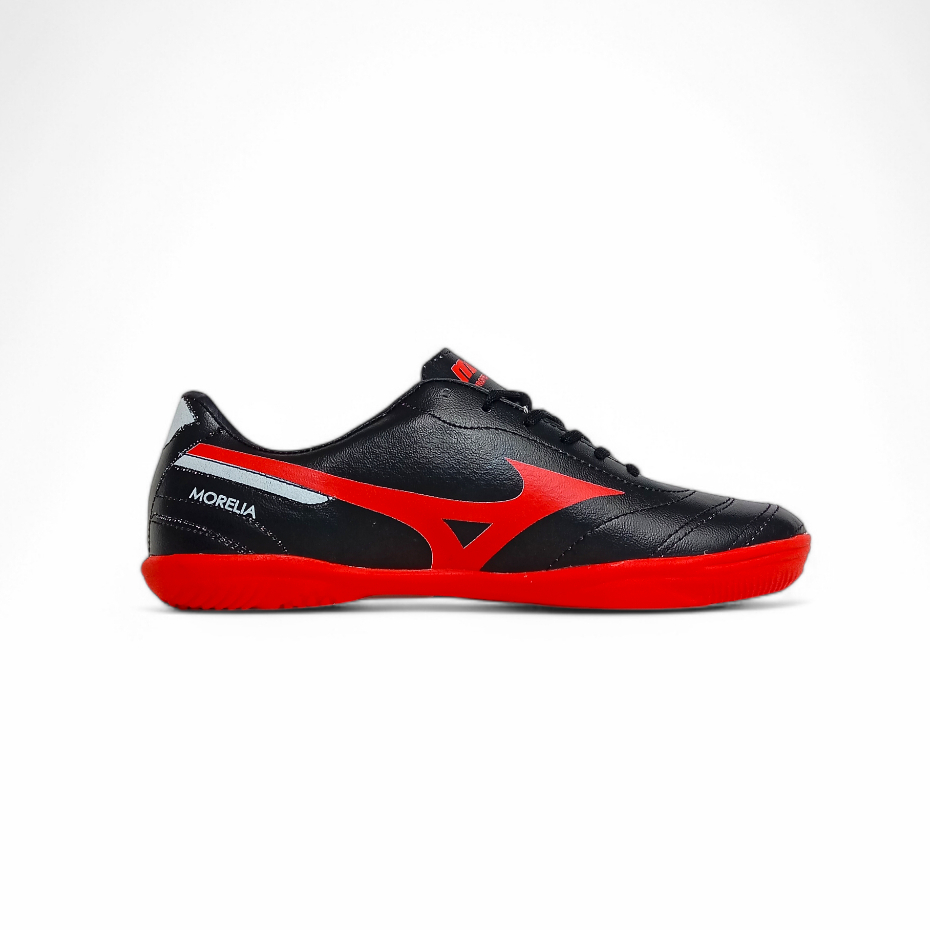 Sepatu Futsal Mizuno Morelia Black Red