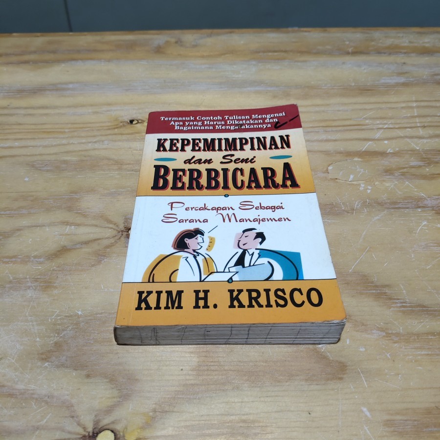Buku Kepemimpinan dan Seni Berbicara