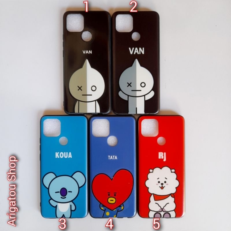 Oppo A15 Case Hardcase Karakter Gambar Kartun Kpop Korea Lucu Imut
