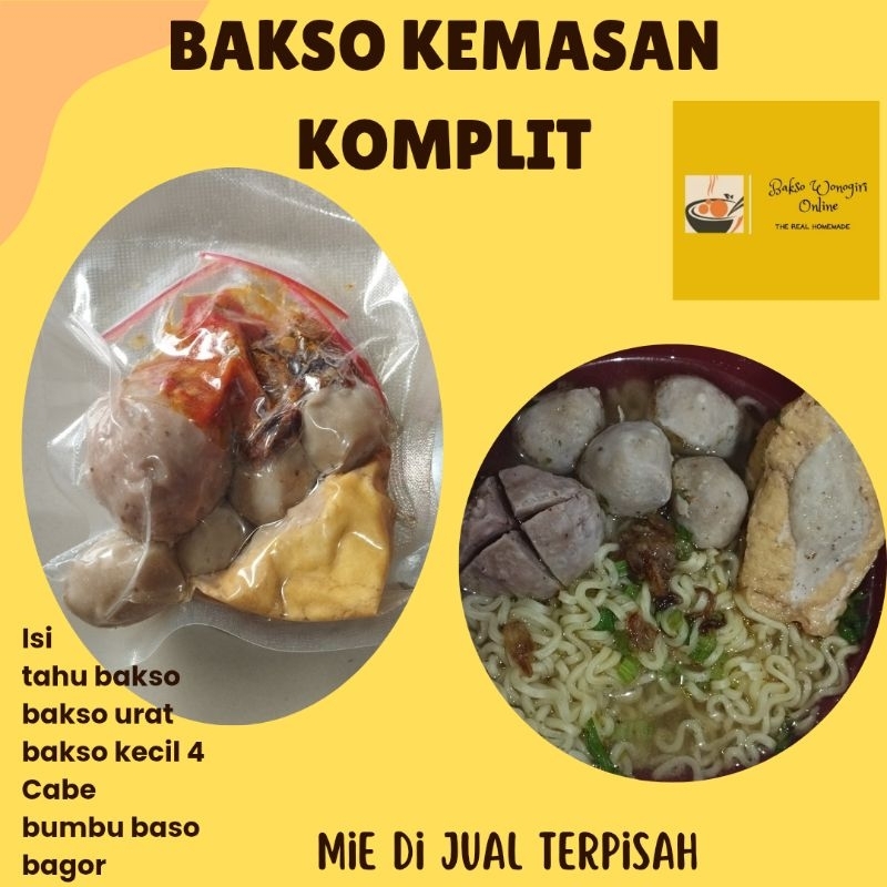 

Bakso Sapi Kemasan Komplit/Bakso kemasan komplit/Bakso kemasan Frozen/Paket Komplit Bakso Kemasan/Bakso kemasan Instan