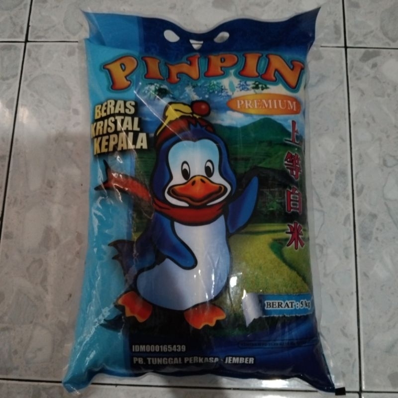 

Beras Pinpin kemasan 5 Kg