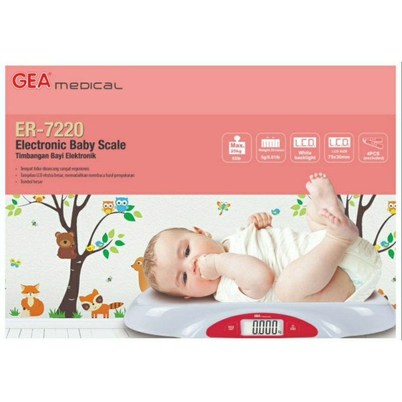 Timbangan Bayi Digital GEA ER 7220/Timbangan bayi Gea