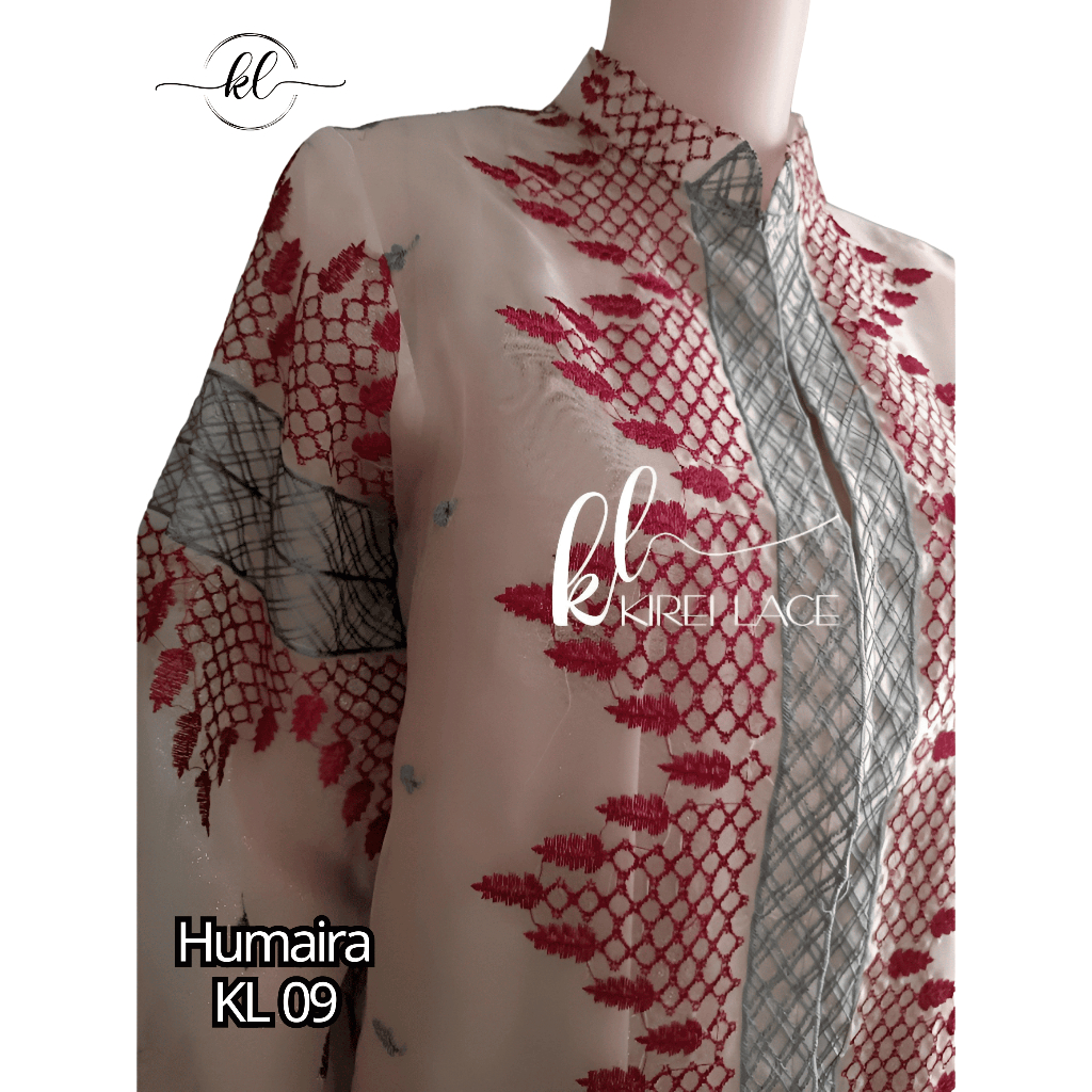 Dress Pesta Kondangan Outer, Gaun Cantik, Outer Etnik, Outer Organza Nusantara Etnik KL-09