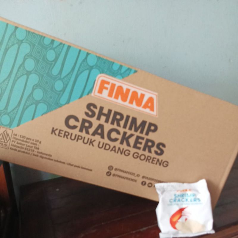 

Krupuk finna 10grx120pcs