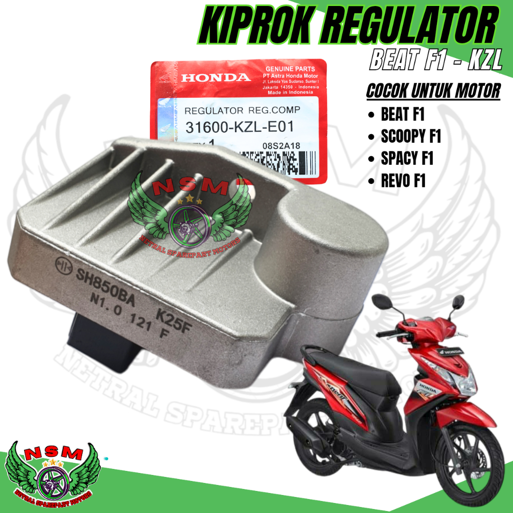 KIPROK REGULATOR BEAT FI KZL / SPACY FI / SCOOPY FI  KUALITAS ORIGINAL