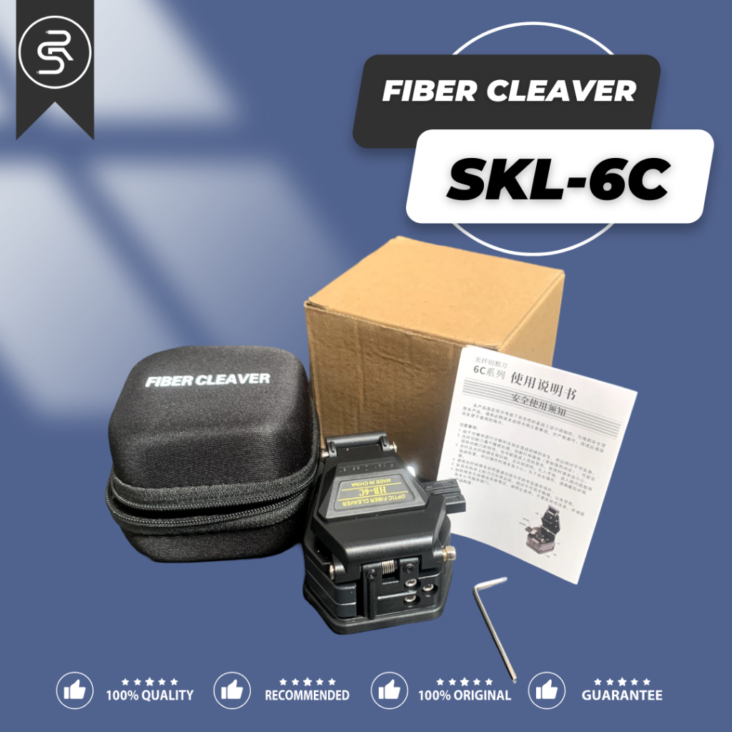 Spliser Pemotong Serat Optik Presisi Tinggi – SKL-6C & SKL-8A Fiber Cleaver