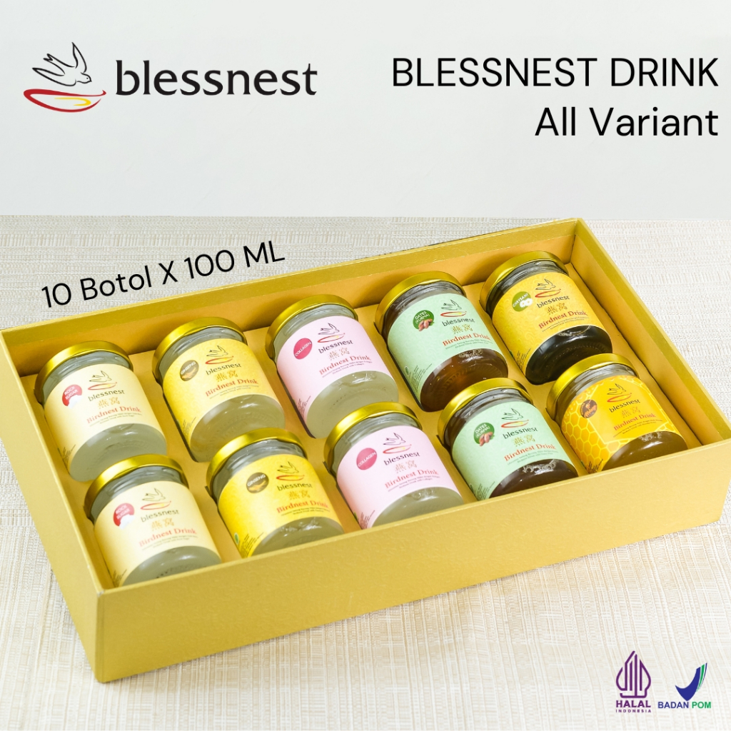 

MINUMAN SARANG WALET - BIRDNEST DRINK PREMIUM PAKET 10 BOTOL X 100 ML HALAL DAN BPOM