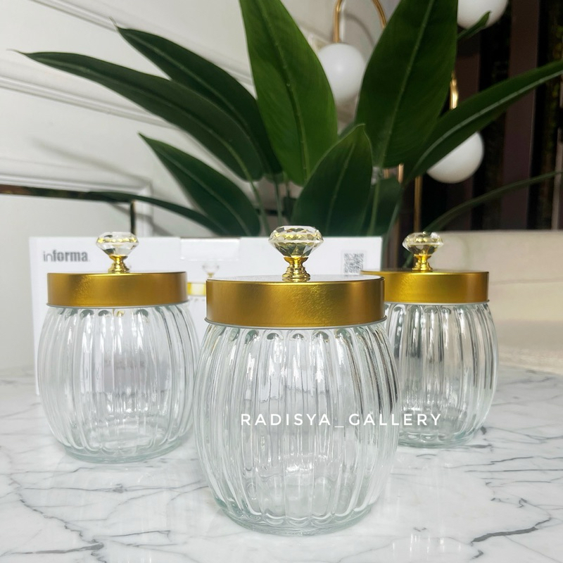 [INFORMA] WINONA GLASS JAR | TOPLES INFORMA