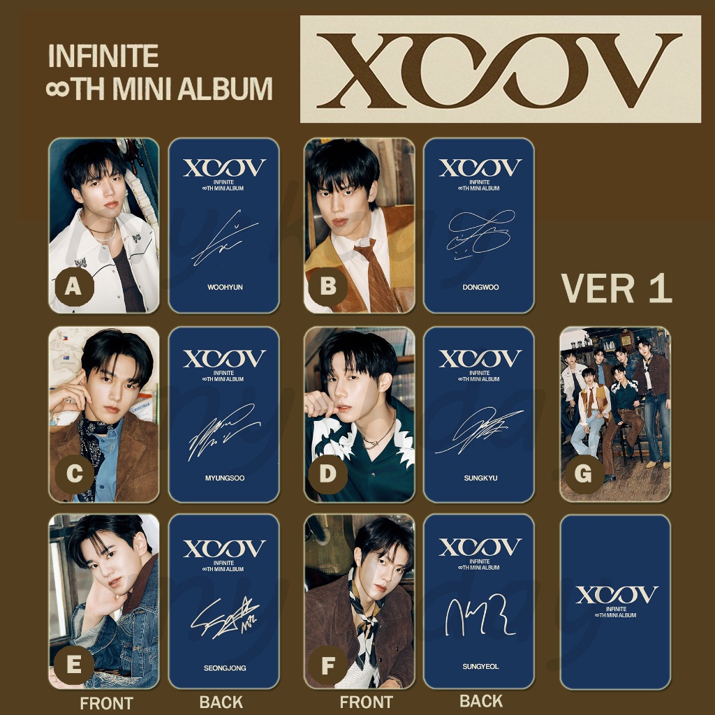 PC-1942, Unofficial Photocard INFINITE Like Infinite 2 sisi