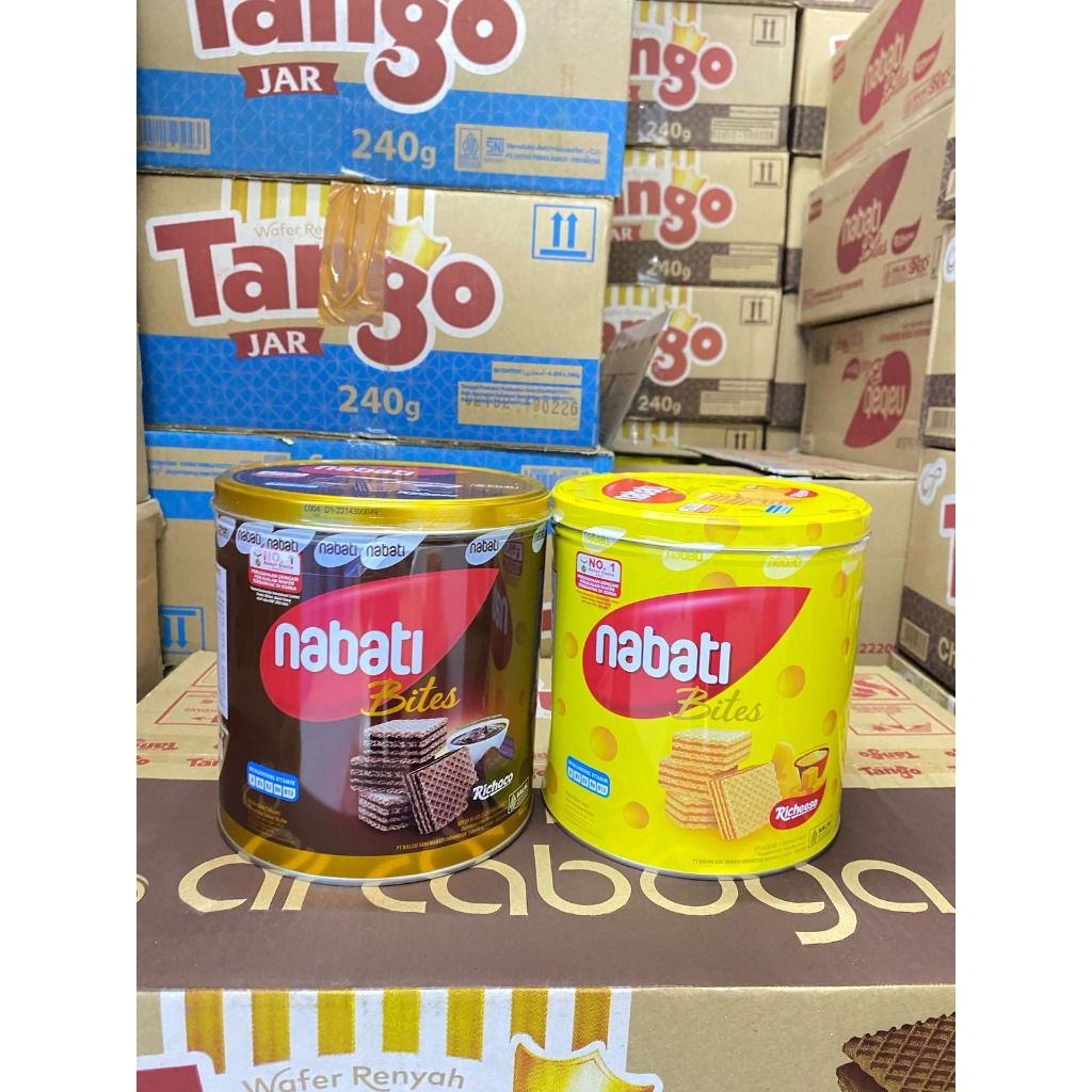 

(1 Dus) Nabati Wafer Keju - Coklat Isi 6 Kaleng - Virgo Shoop