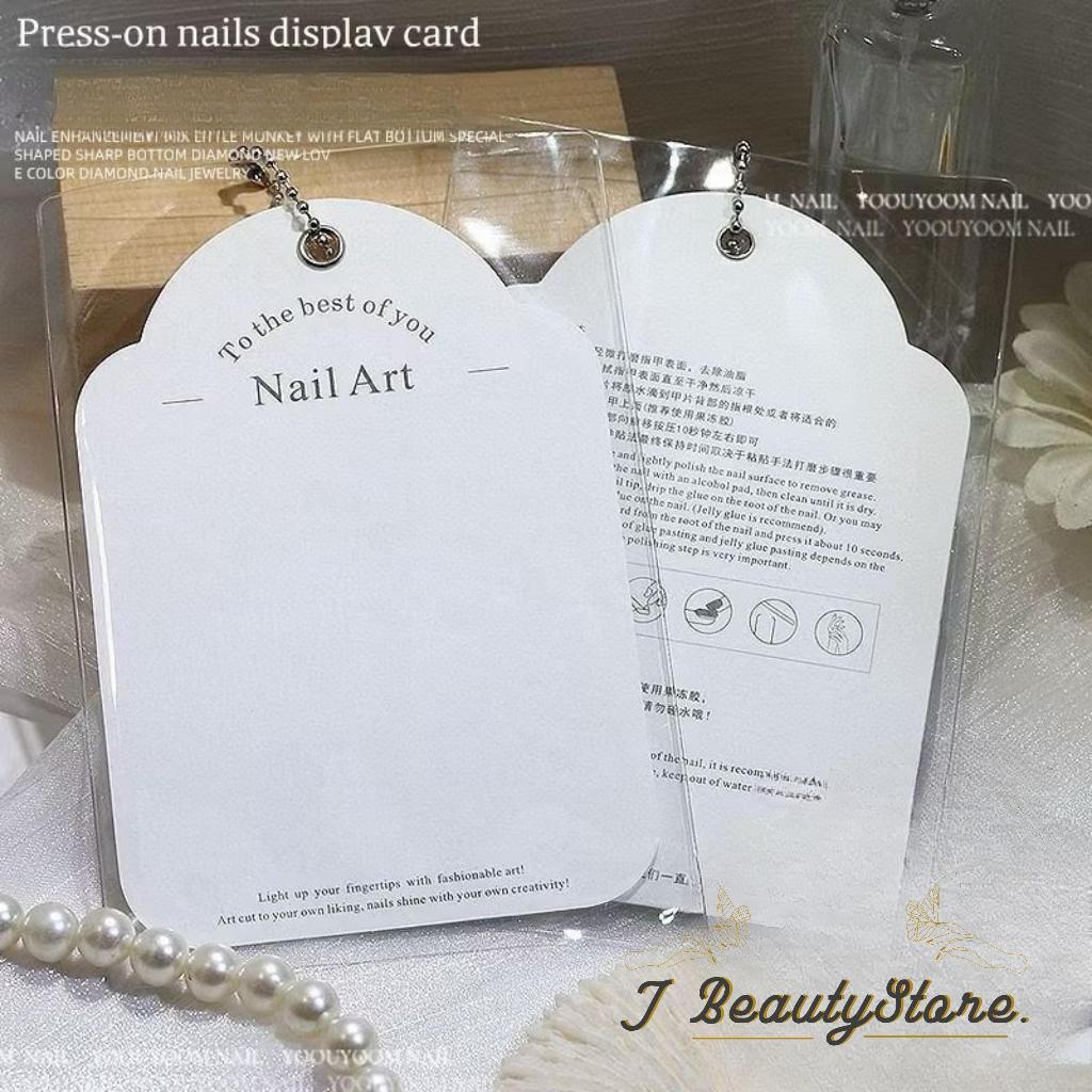 PRESS ON DISPLAY CARD SET / DISPLAY UNTUK PRESS ON TIPS / FAKE NAILS