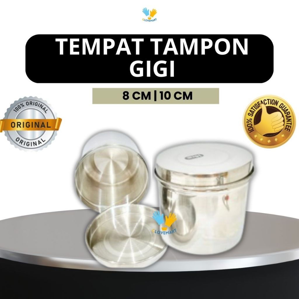 Tempat Tampon Gigi / Autoclaveable Tempat Tampon / Tempat Tampon Steril / Tampon Gigi / Kotak Tampon