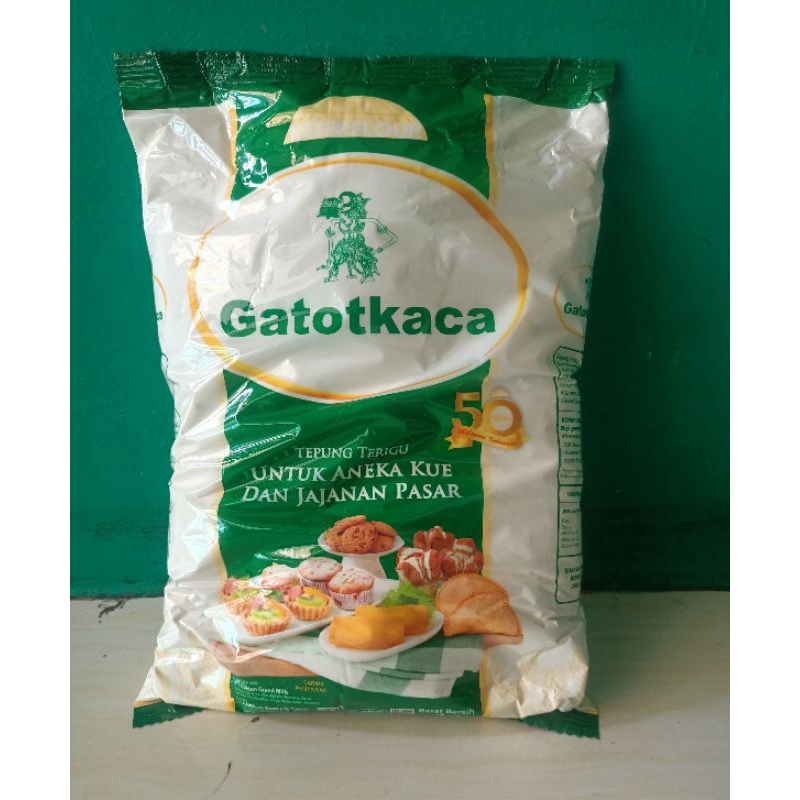 

Tepung terigu serba guna Tulip / Gatotkaca premium Quality