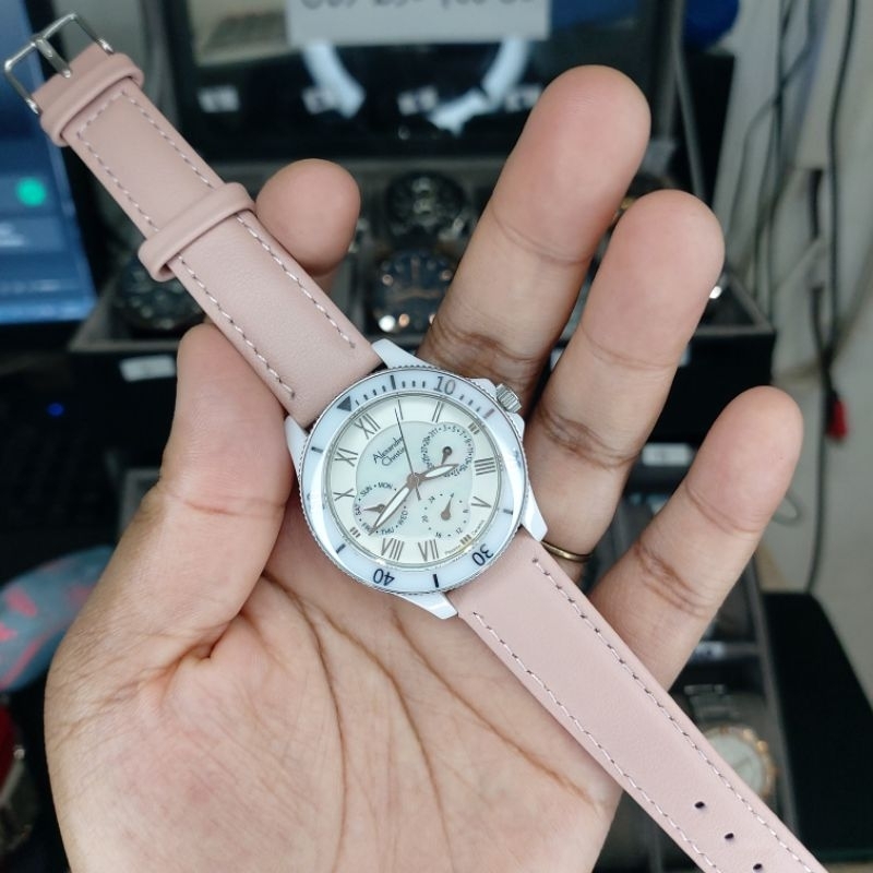 PRELOVED JAM TANGAN WANITA ALEXANDRE CHRISTIE AC2218 AC 2218 ORIGINAL SECOND