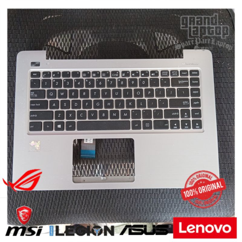 keyboard and frame asus x456 A456 normal original