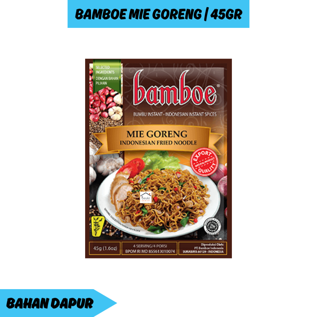 

Bamboe Mie Goreng Bumbu Masakan Khas Indonesia